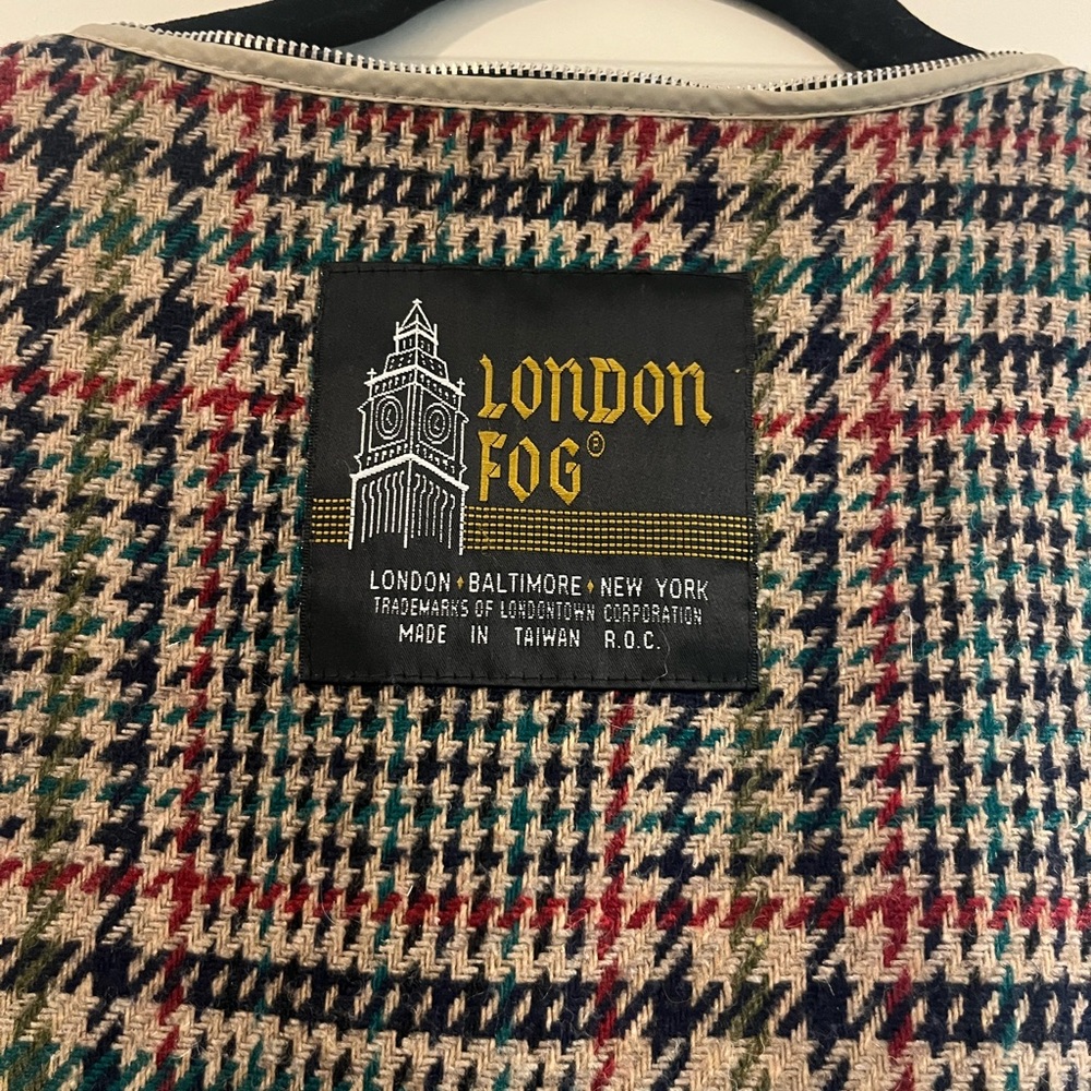 London Fog Trench Wool Lining